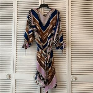Eloquii tie waist dress